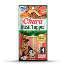 Churu Dog Meal Topper Pollo y Ternera 4 x 14 Gr