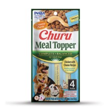 Churu Dog Meal Topper Pollo con Queso 4 x 14 Gr