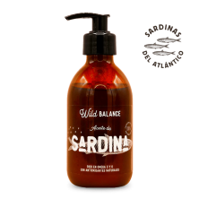 Wild Balance Aceite natural de sardina 250 Ml