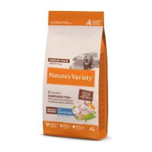 Nature's Variety Healthy Grains Medium Maxi Pescado Blanco